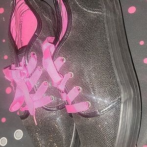 ♨️♨️♨️Black sparkle sneaker